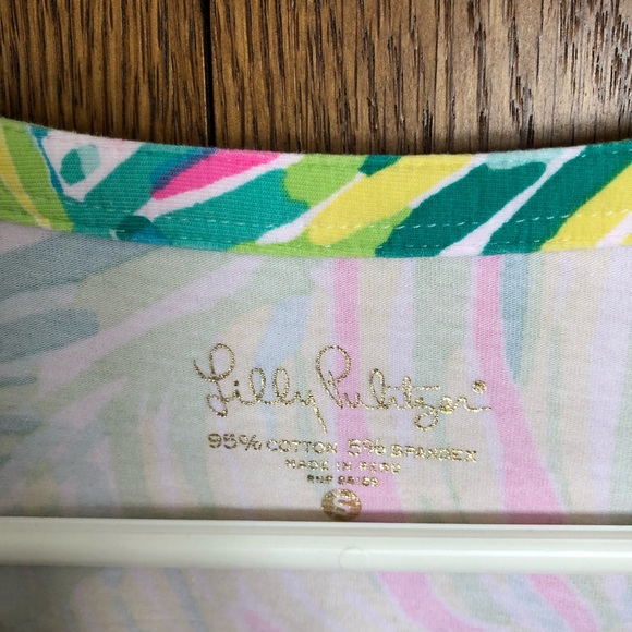 Lilly Pulitzer Kayleigh top in Tropical Storm - Picture 5 of 8